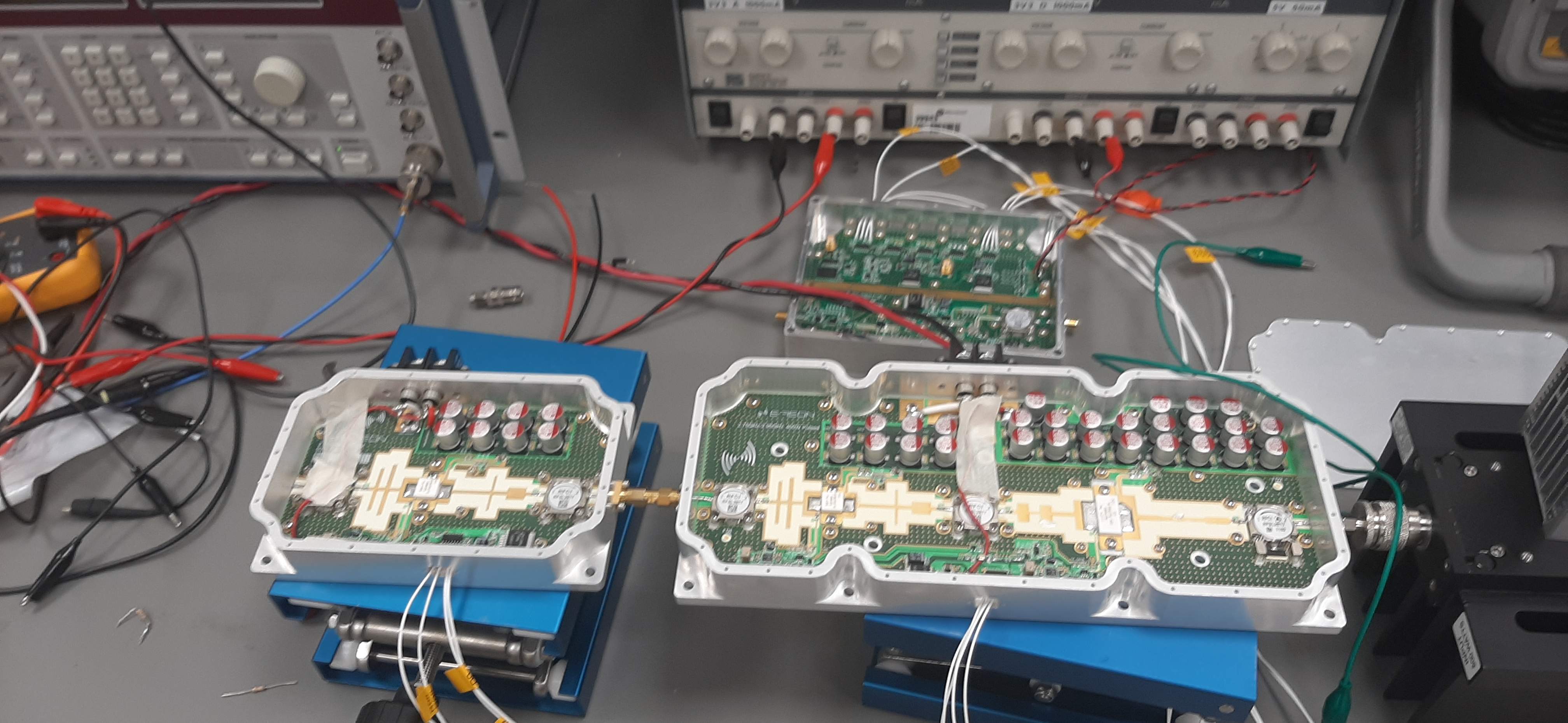 Testing of Driver and Final S-Band Modules