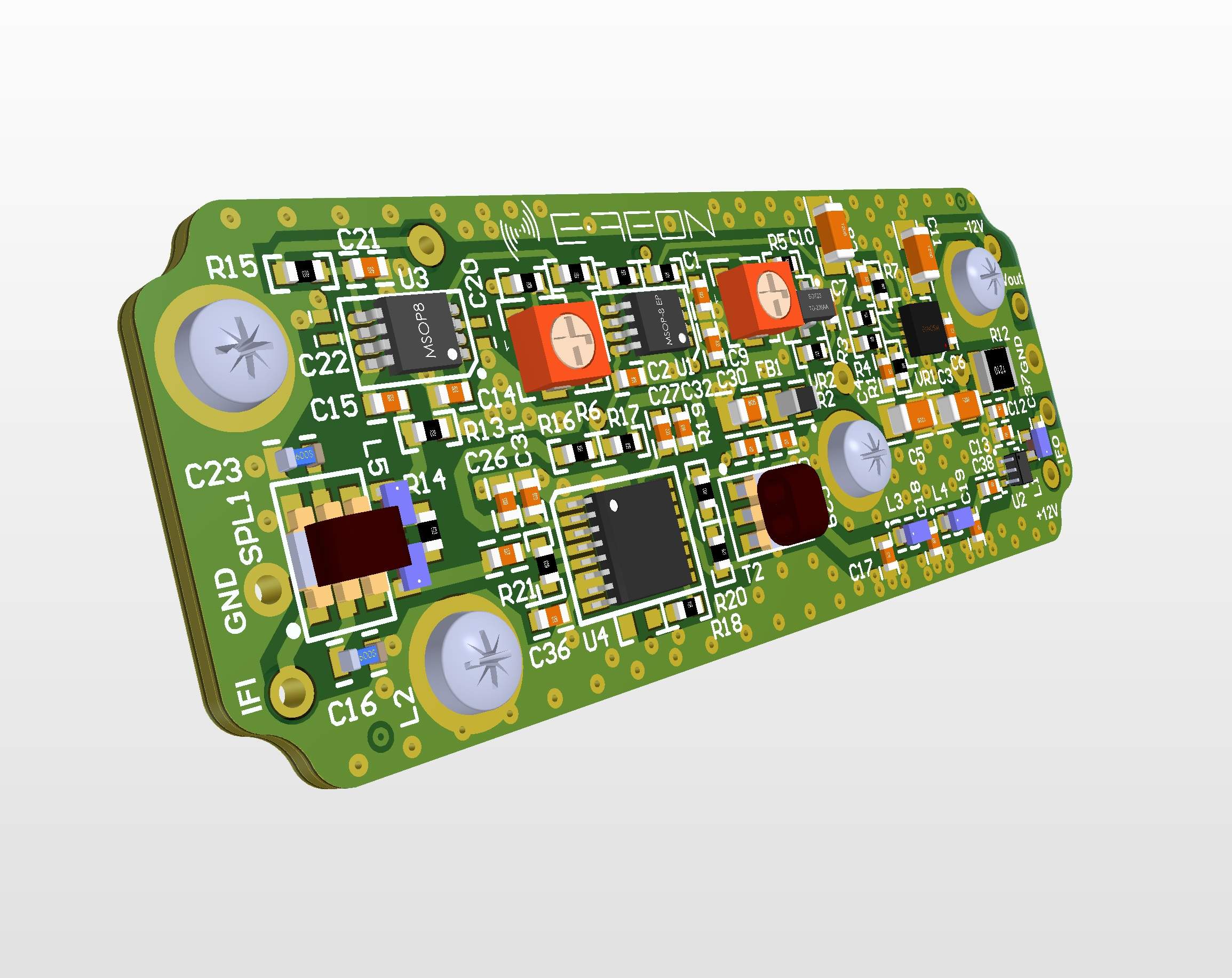 PCB Design of IF Detector