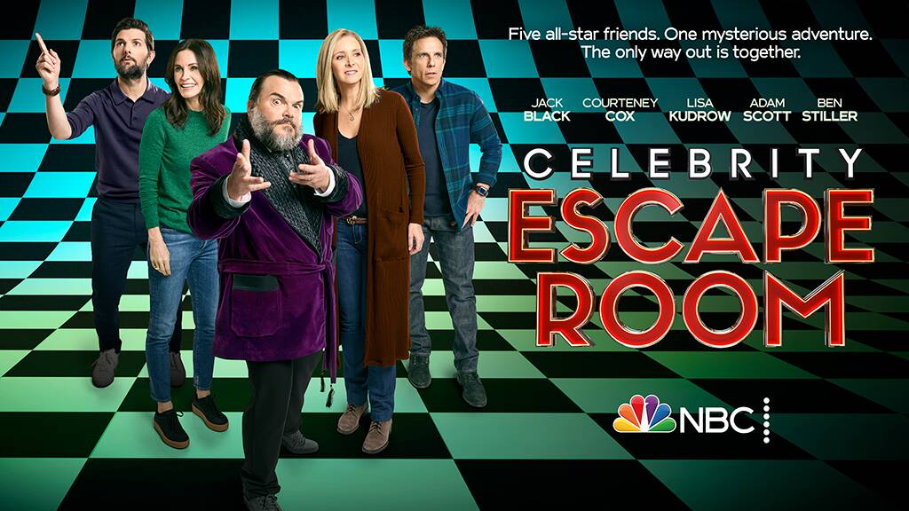 Celebrity Escape Room ! (Video)