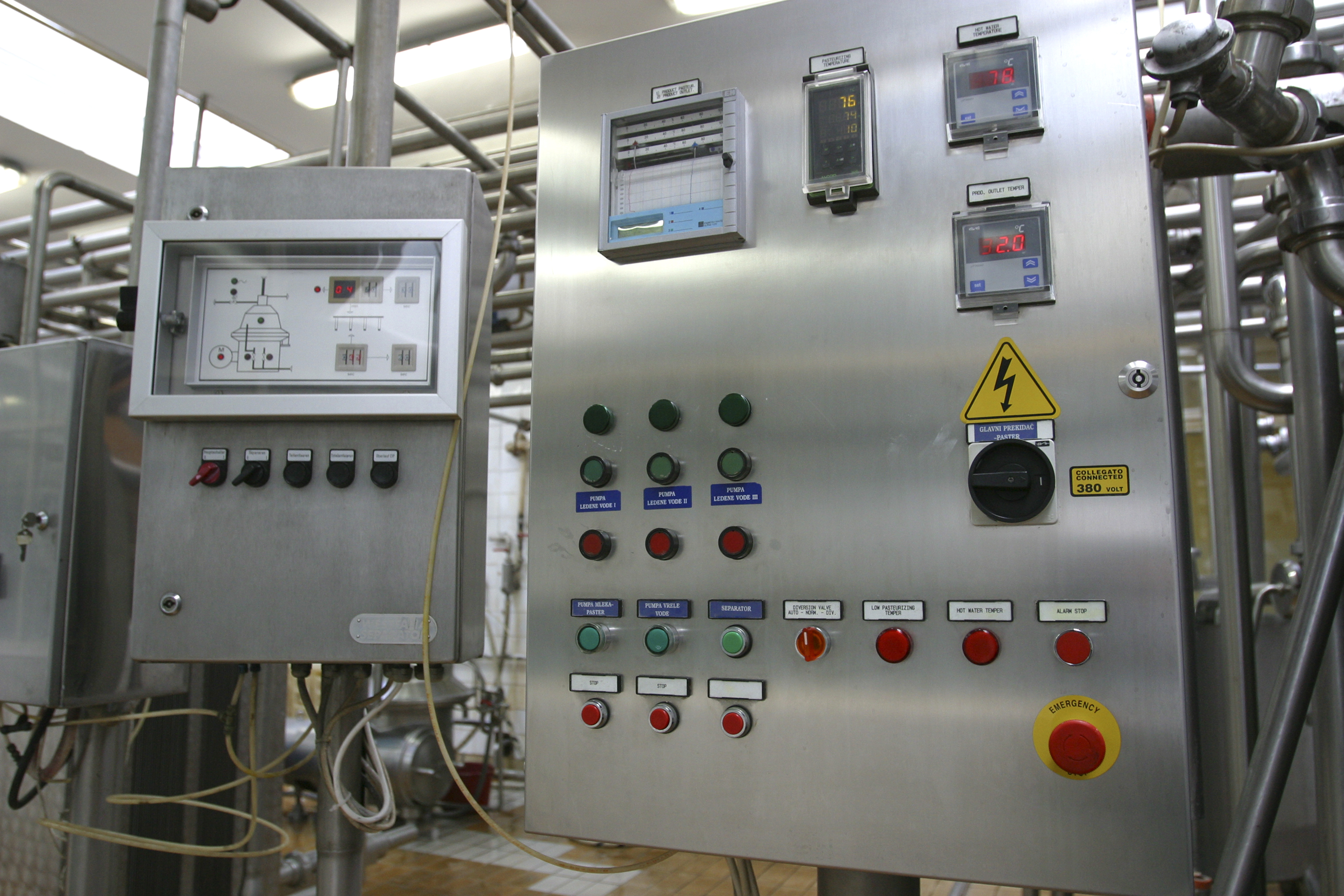 ATC Supervisor HMI module and MBrick controller can be used for process control applications