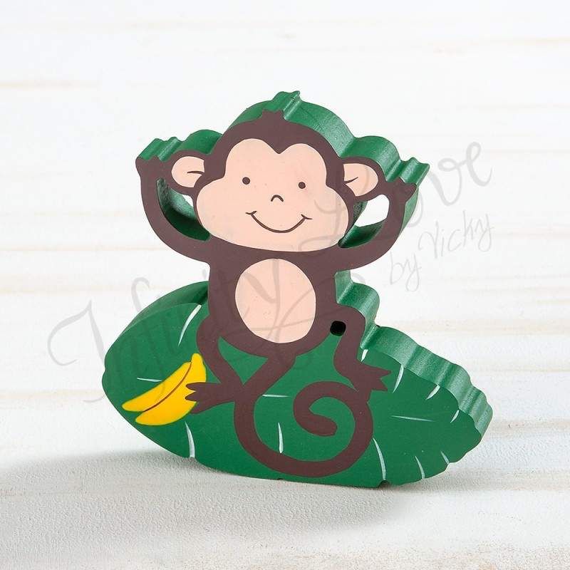 152028 | Ξύλινο Διακοσμητικό Μαϊμού