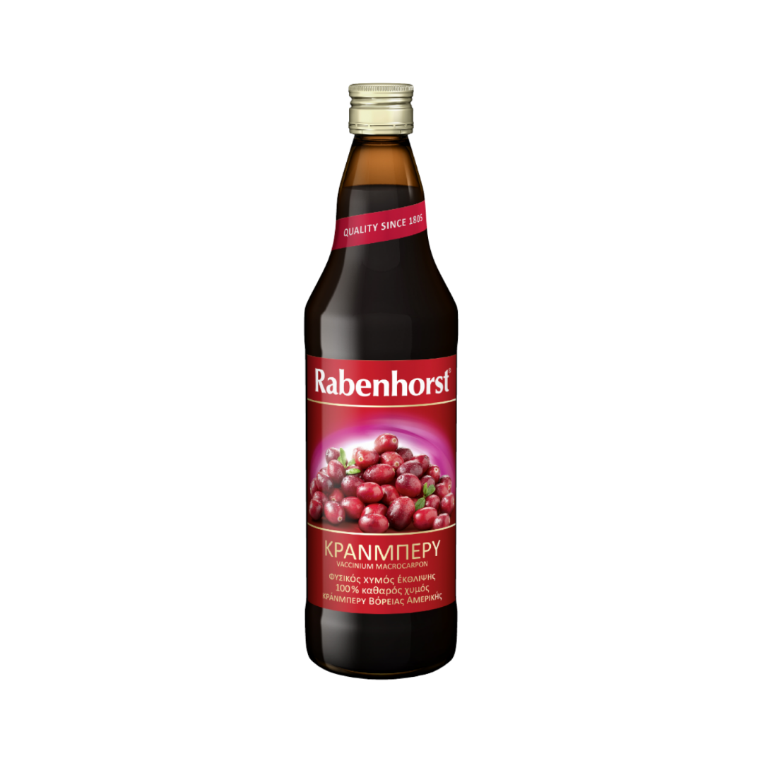 Βιολογικός χυμός Cranberry