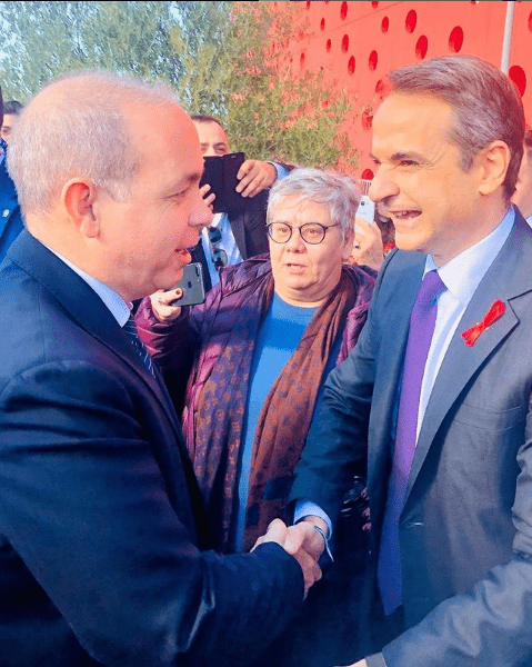 Με τον Πρωθυπουργό & Πρόεδρο της Ν.Δ. Κ. Μητσοτάκη