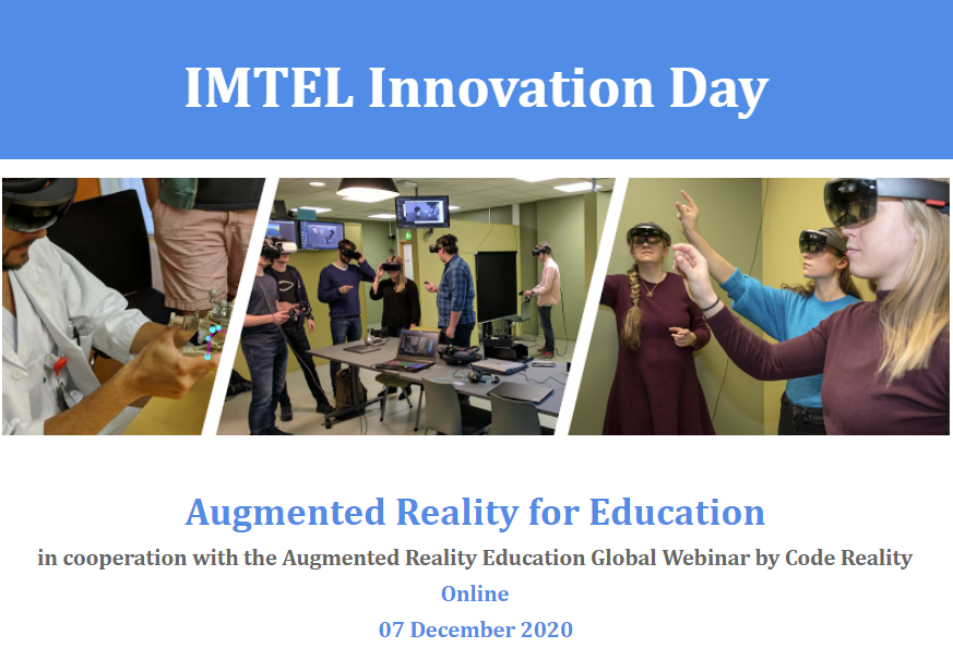 IMTEL Innovation Day 9 "Augmented Reality for Education"