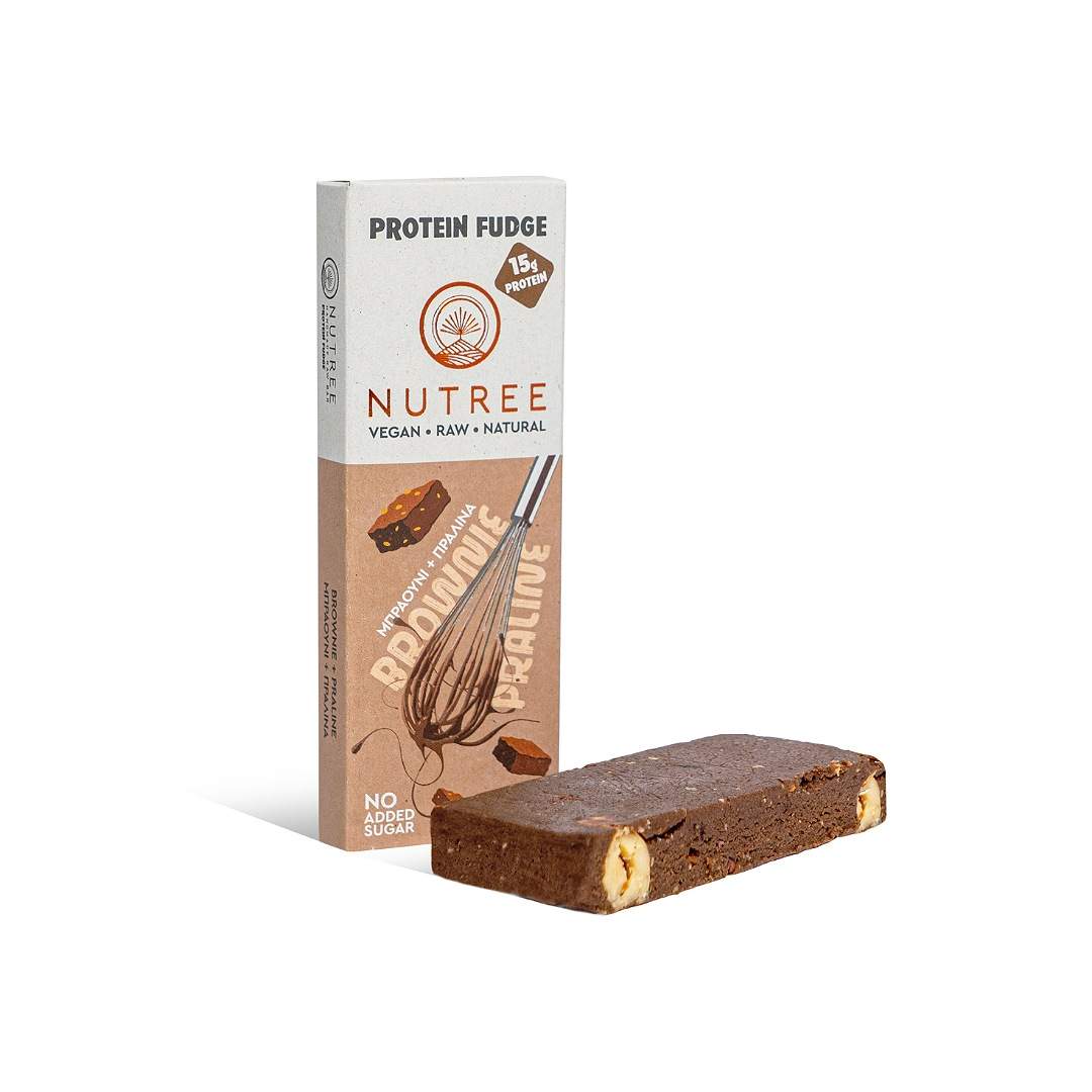 Raw Protein Bar Brownie & Praline, Nutree