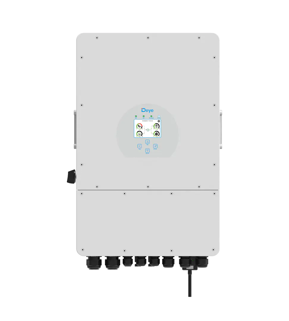 DEYE - ΥΒΡΙΔΙΚΟΣ INVERTER ΤΡΙΦΑΣΙΚΟΣ 12kW IP65 (ΑΔΙΑΒΡΟΧΟΣ)