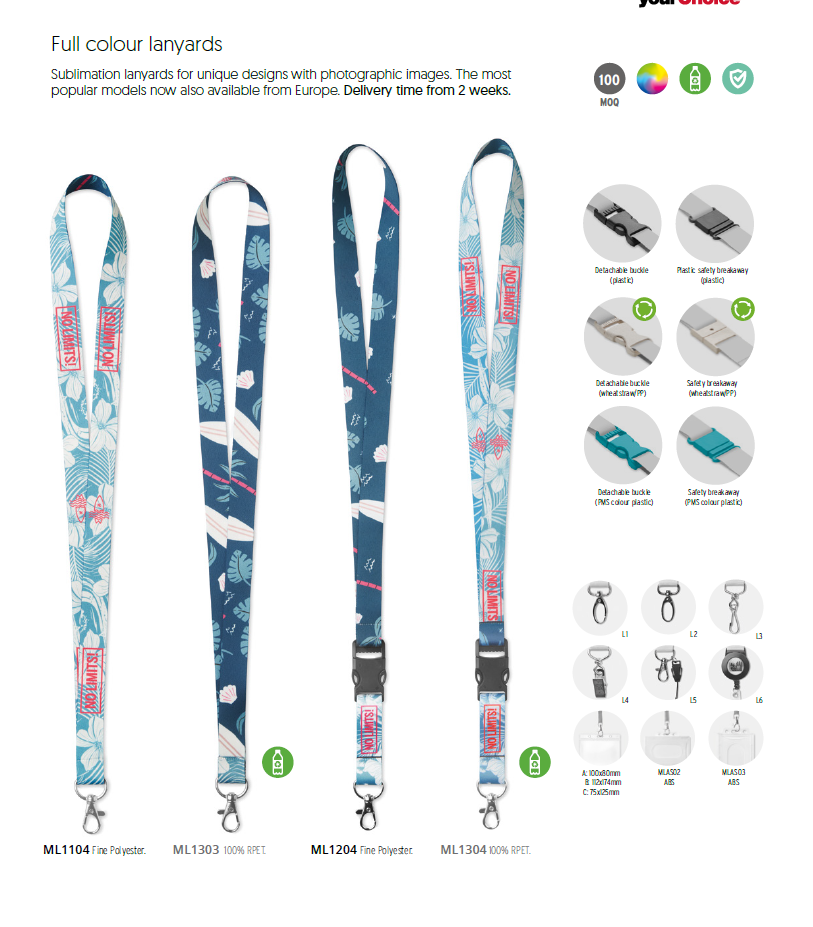 Lanyard Types