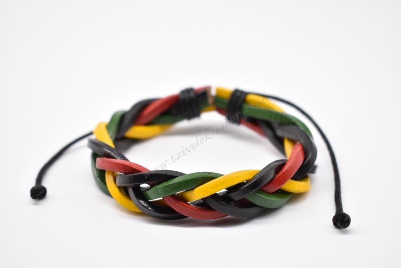 βραχιόλι δερμάτινο απλό-simple leather bracelet 006293