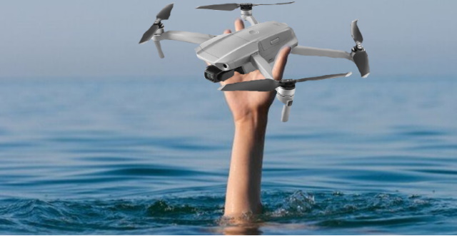 Θάλασσα και drones