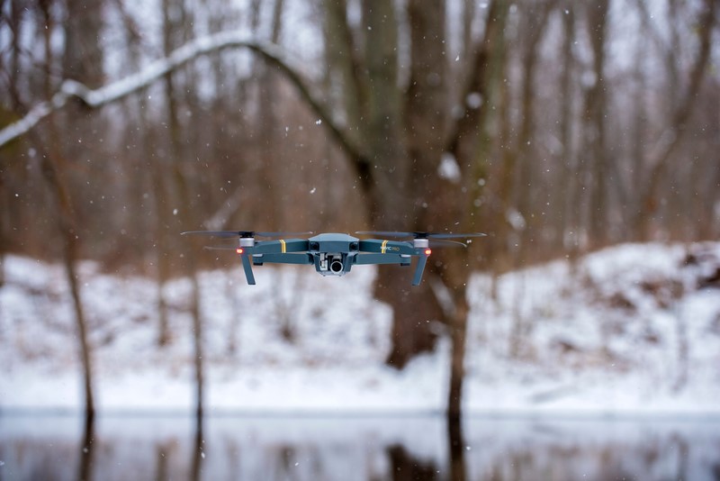 Χειμώνας και drones