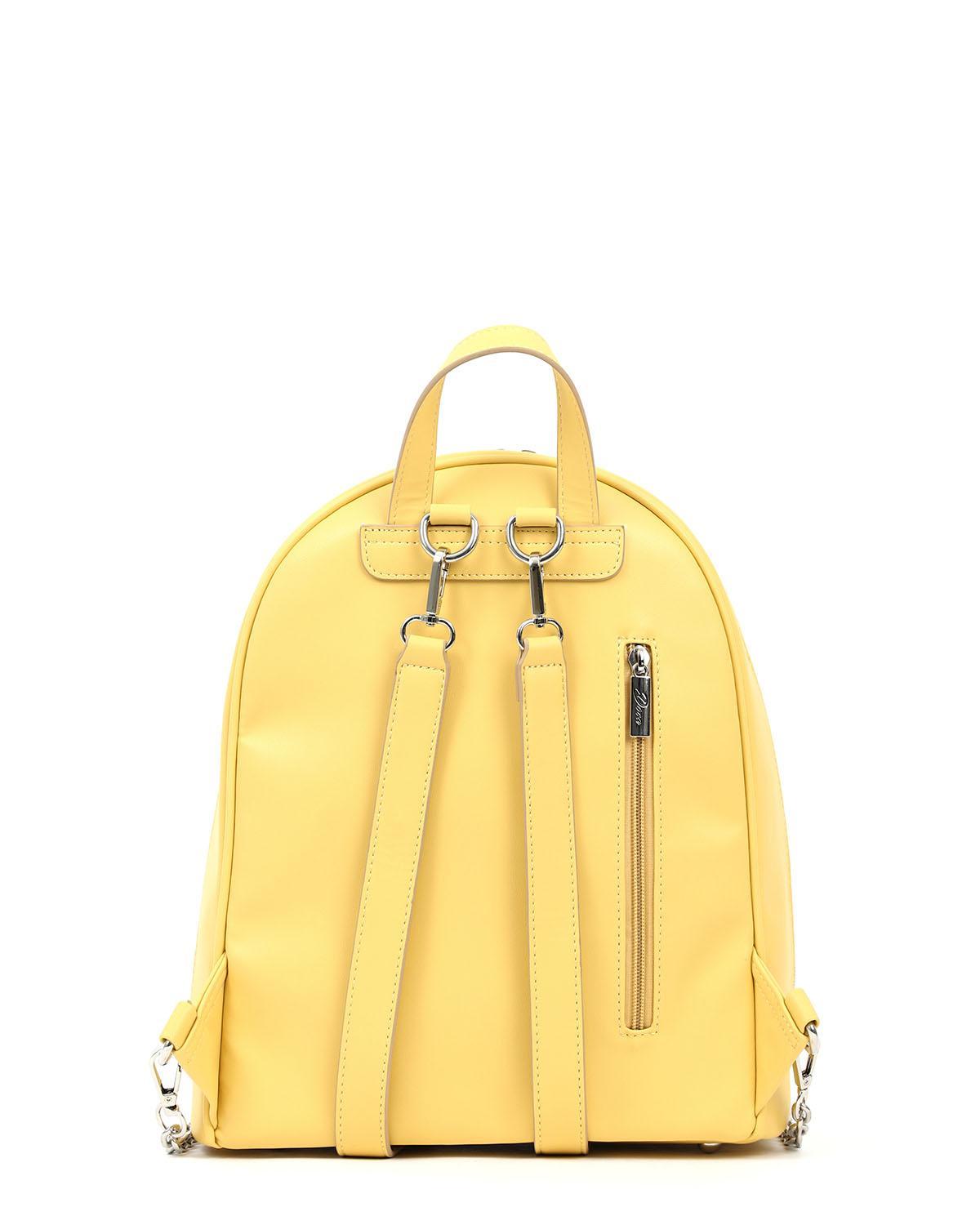 |17272| Τσάντα πλάτης κίτρινη