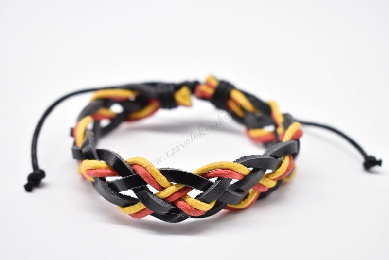 βραχιόλι δερμάτινο απλό-simple leather bracelet 006306
