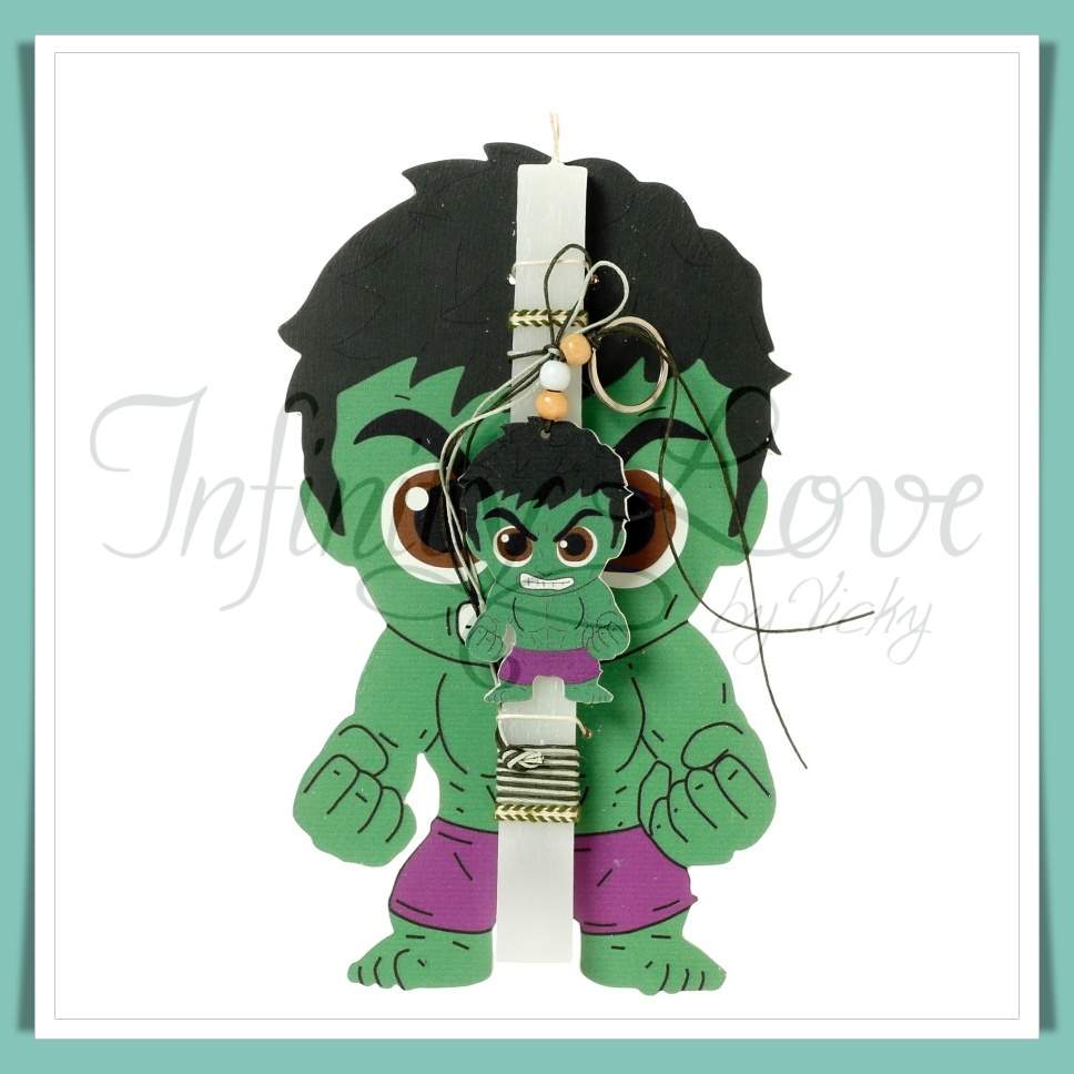 (Β485) Λαμπάδα Hulk
