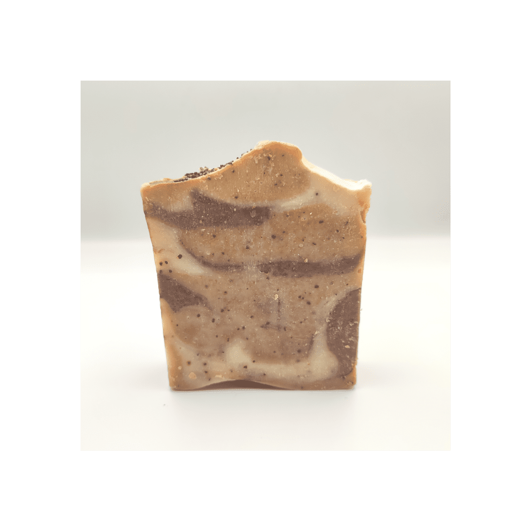 Natural Soap Chocolate Breeze / Φυσικό Χειροποίητο Σαπούνι με Καφέ και Άρωμα Σοκολάτας