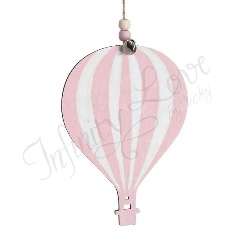 18121 | Ξύλινο Κρεμαστό Αερόστατο