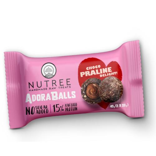 Adora Balls Protein Balls Choco Praline ,Nutree