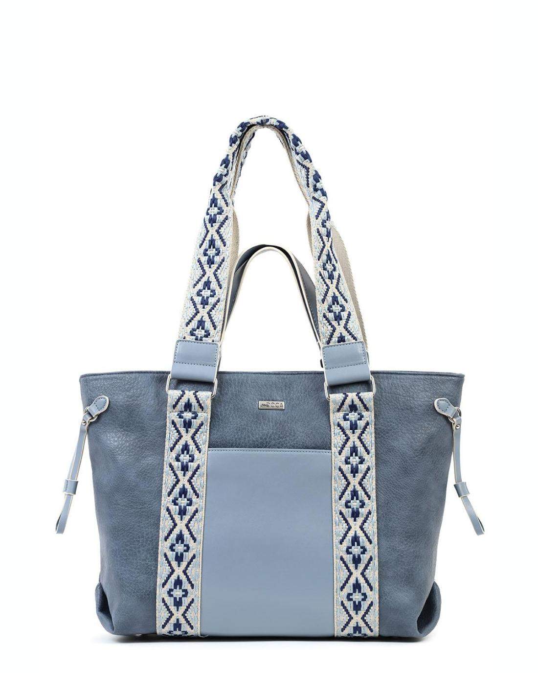 19275 | Γυναικεία τσάντα ώμου μπλε
