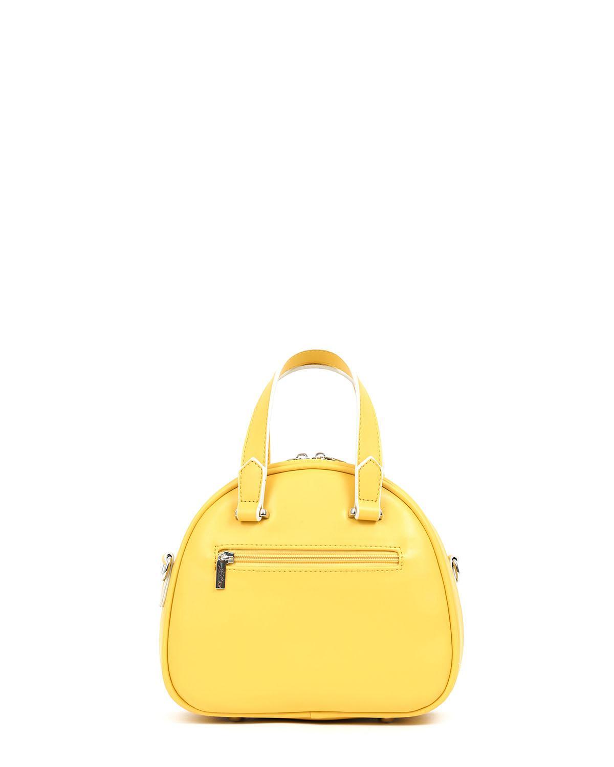 |17240| Καθημερινή τσάντα χειρός κίτρινη