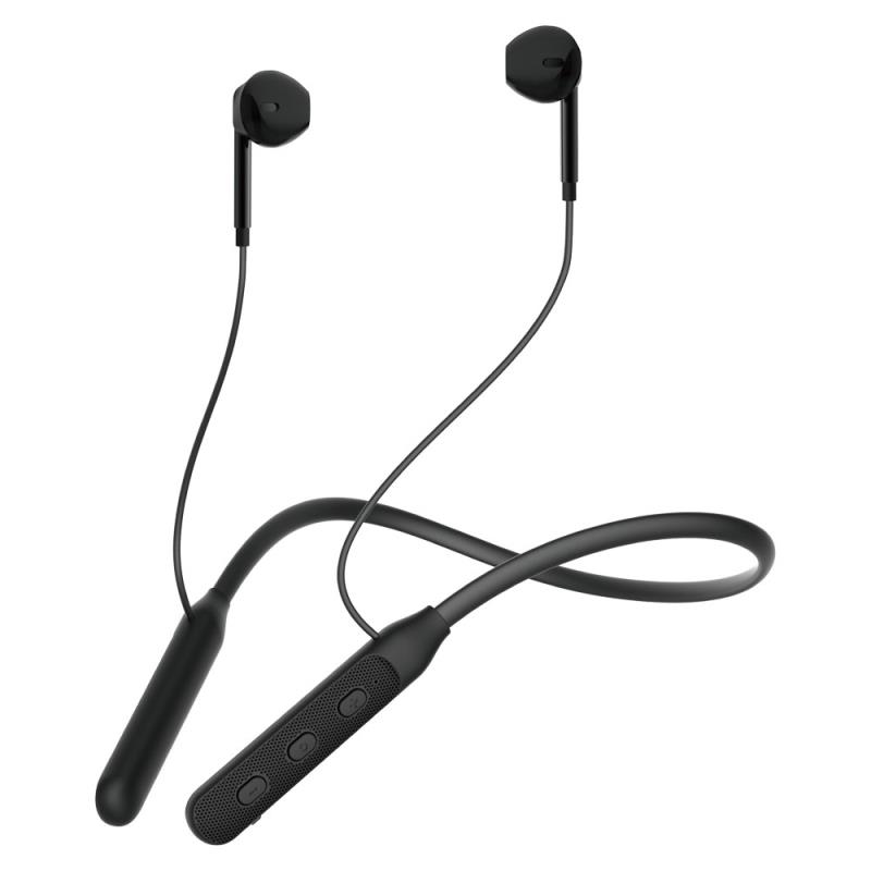 Στερεοφωνικό Ακουστικό Bluetooth Devia EM036 Sport Kintone Neckband Μαύρο